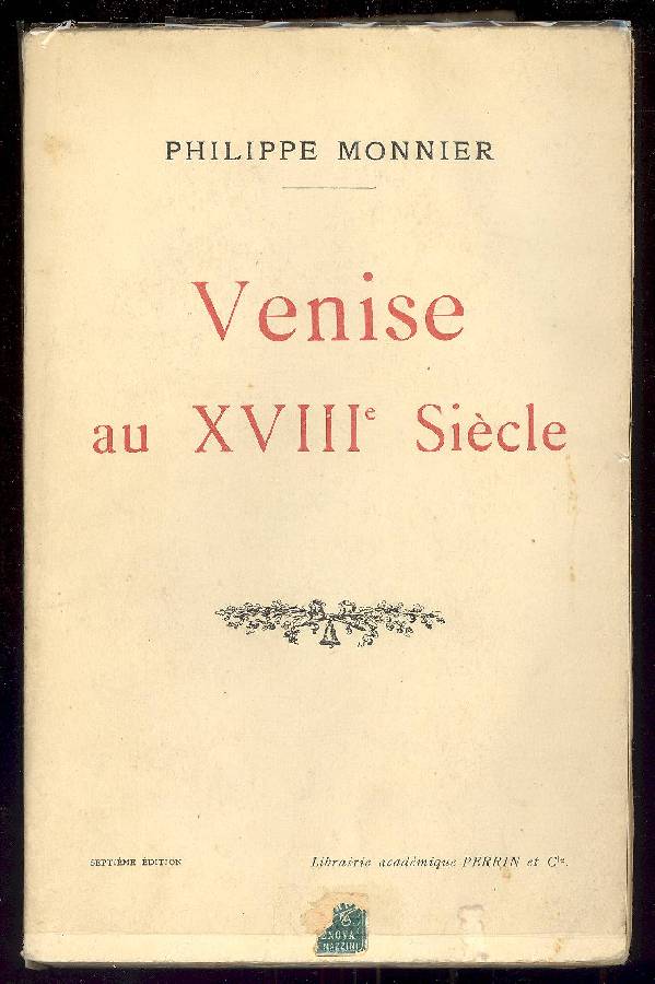 Venise au XVIII siècle