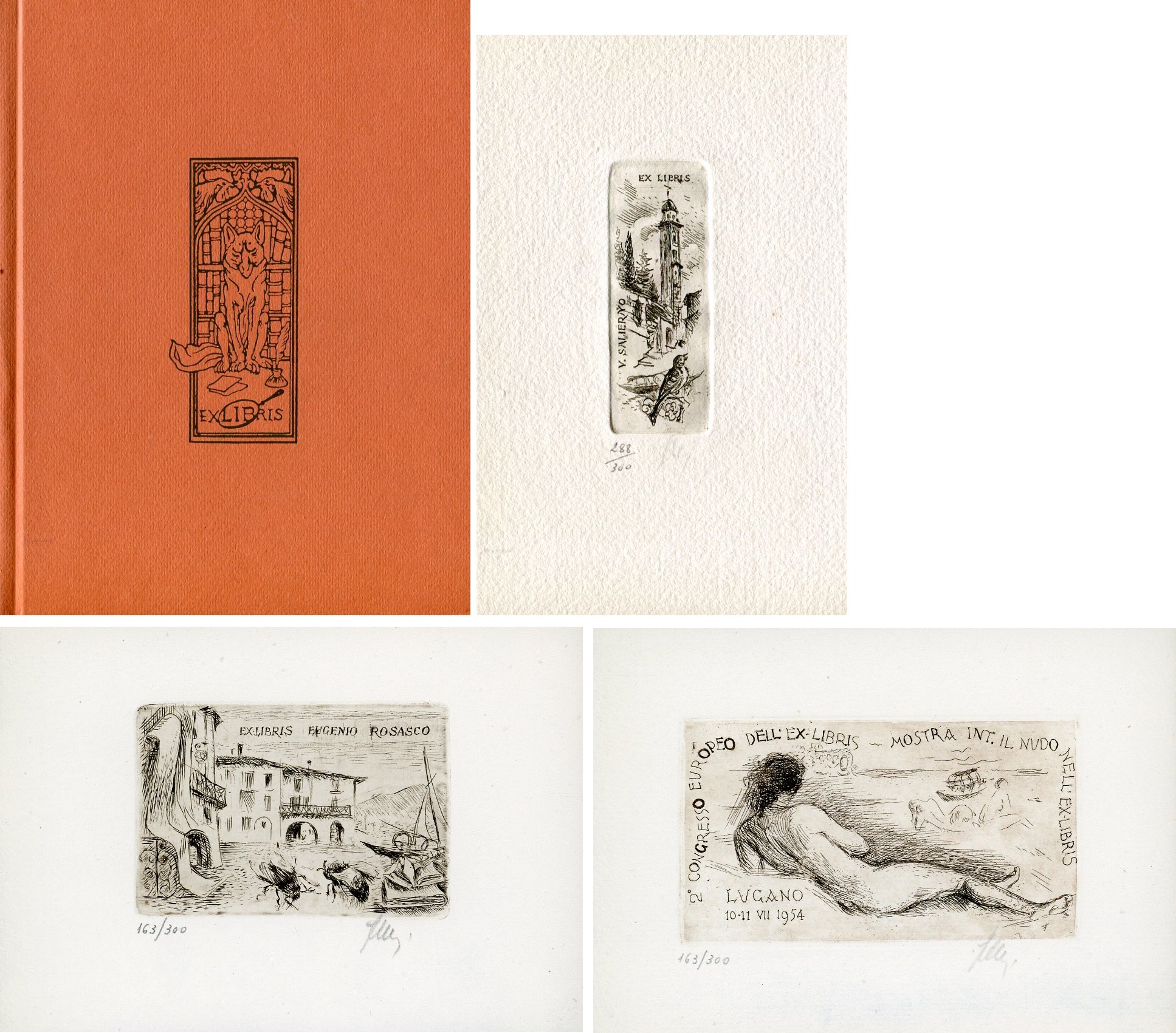 Virgilio Tramontin - Ex libris