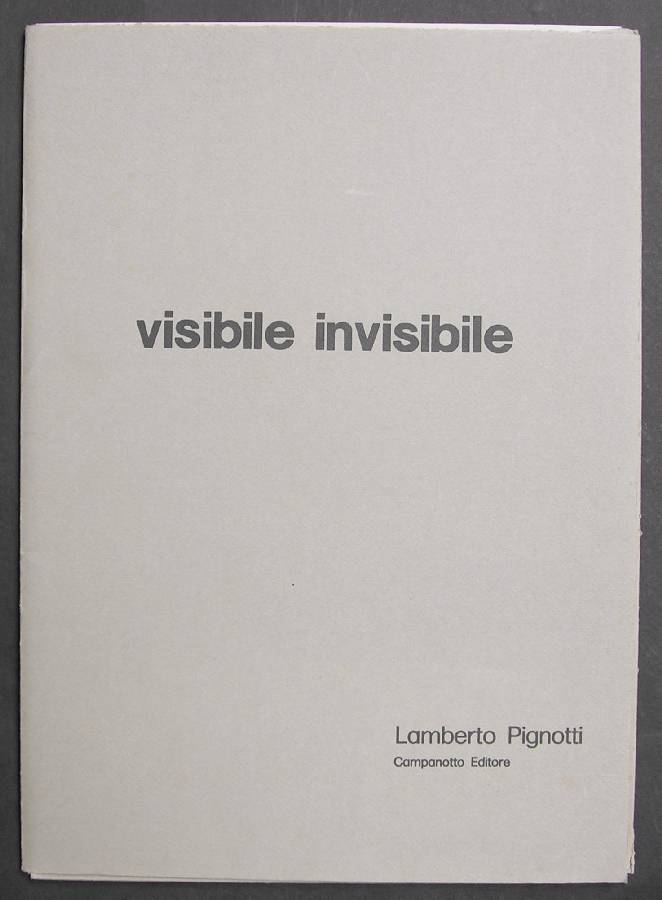 Visibile invisibile