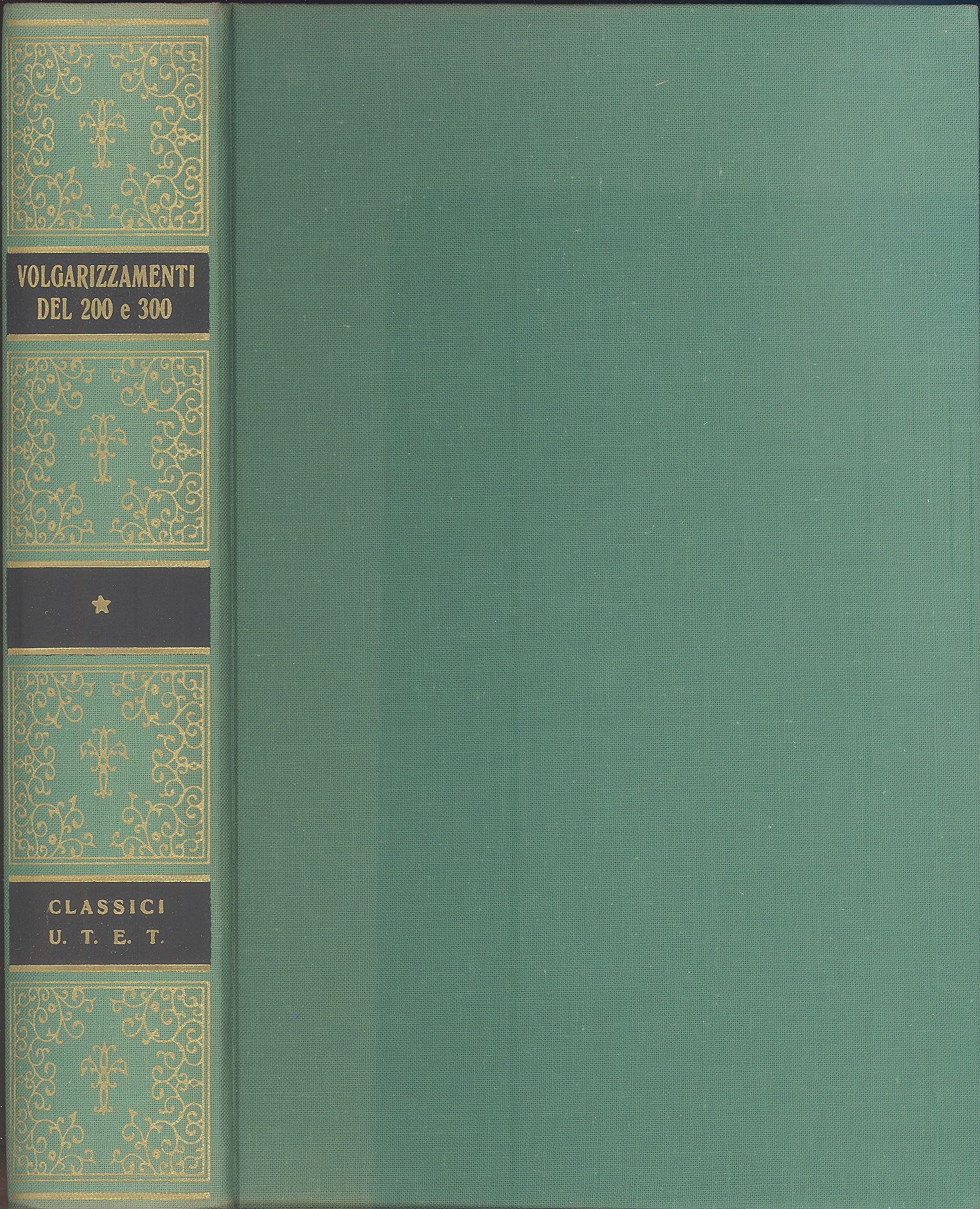 Volgarizzamenti del Due e Trecento