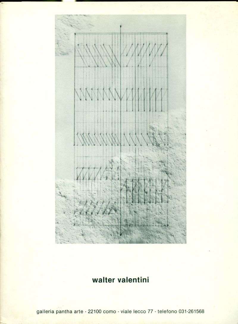 Walter Valentini. Hieros o dei riti. Opere dal 1977 al …