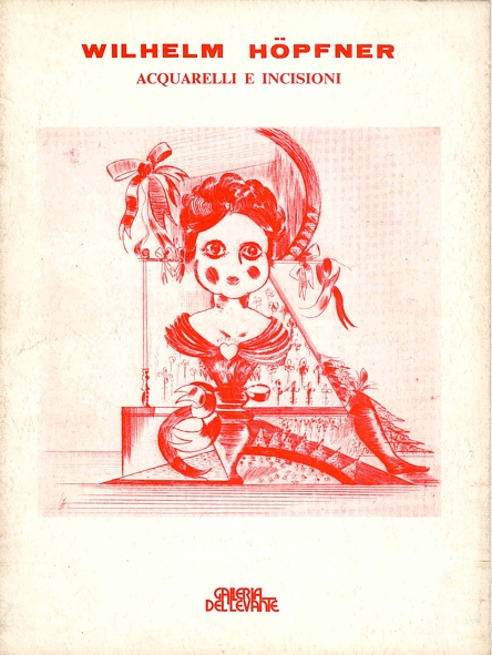 Wilhelm Hopfner. Acquarelli e incisioni
