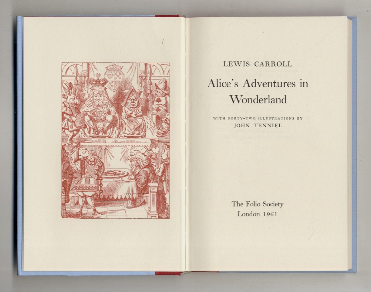 [1] Alice's Adventures in Wonderland. With forty-two illustrations by John …