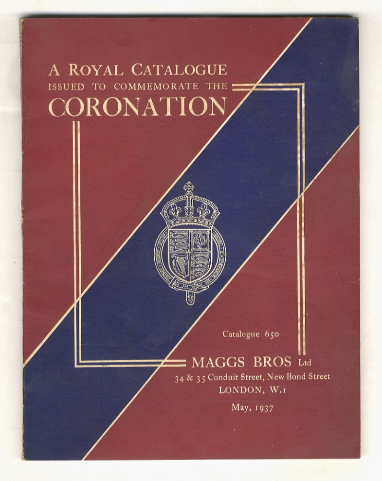 A Royal catalogue issued to commemorate the Coronation of their …