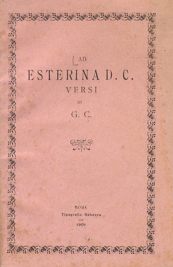 AD Esterina D.C. versi di G.C.
