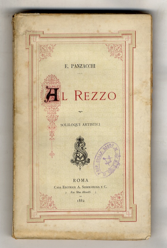 Al Rezzo. Soliloqui artistici.