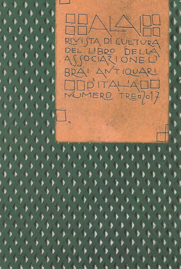 ALAI. Rivista di cultura del libro. Numero 3 - Anno …