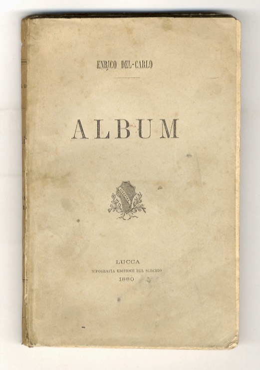 Album. (Emma. Racconto - Profili biografici: Luigi Boccherini, Lazzaro Papi, …