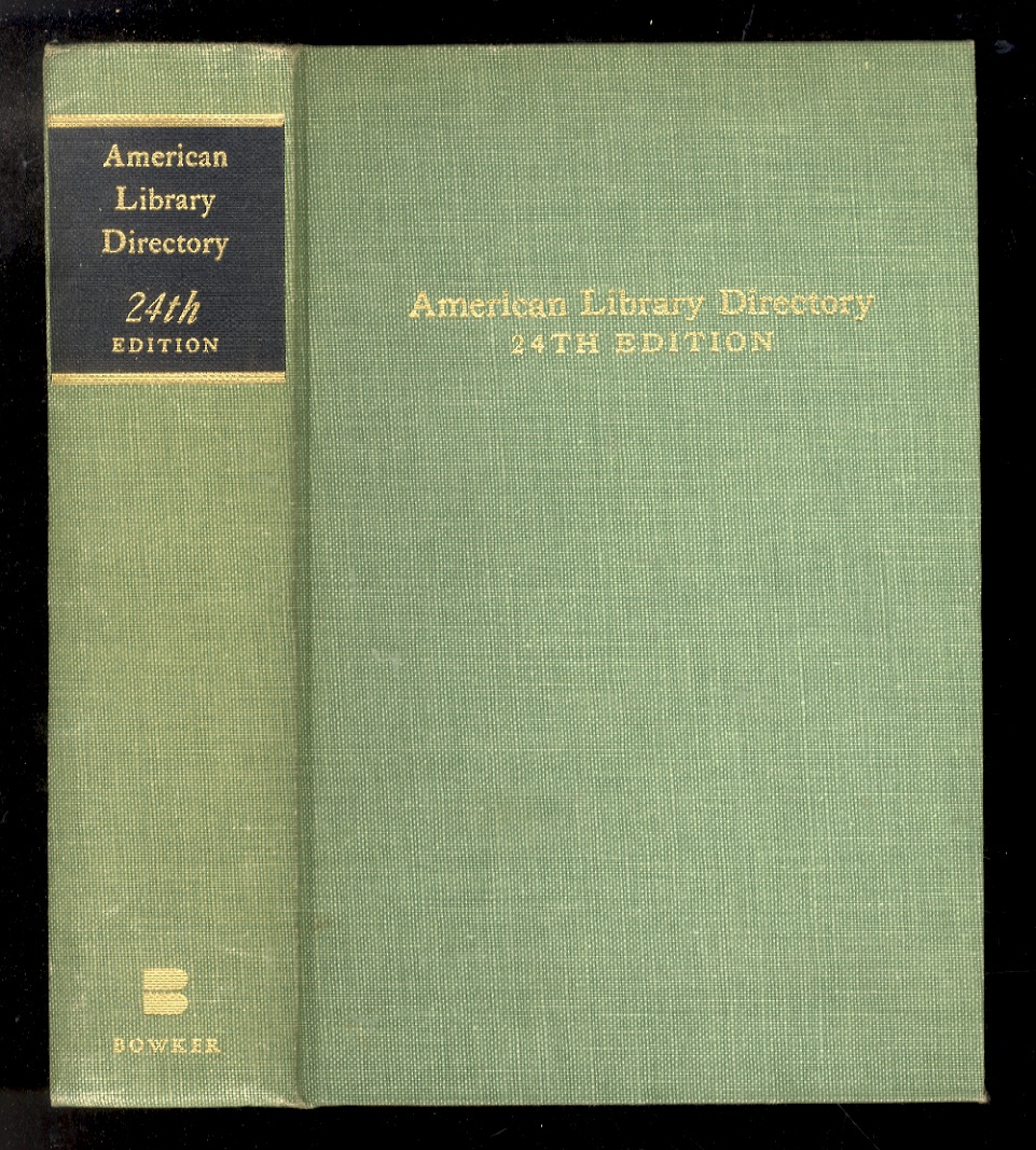 American Library Directory.