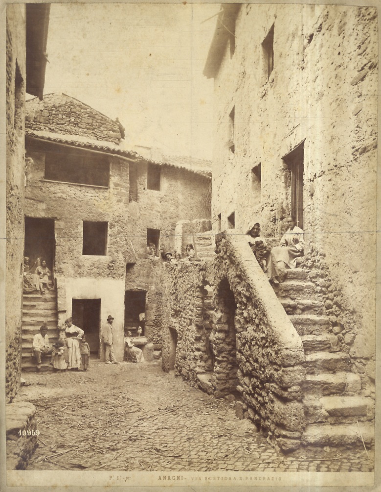 Anagni - Via Rustica a S. Pancrazio.