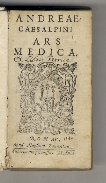 Artis medicae pars prima: de morbis universalibus. Ad sanctiss. patrem …