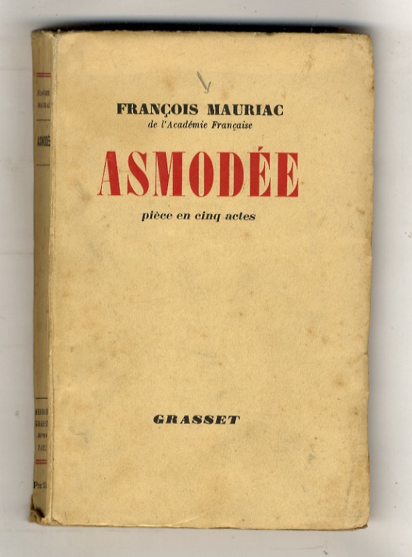 Asmodée. Pièce en cinq actes.