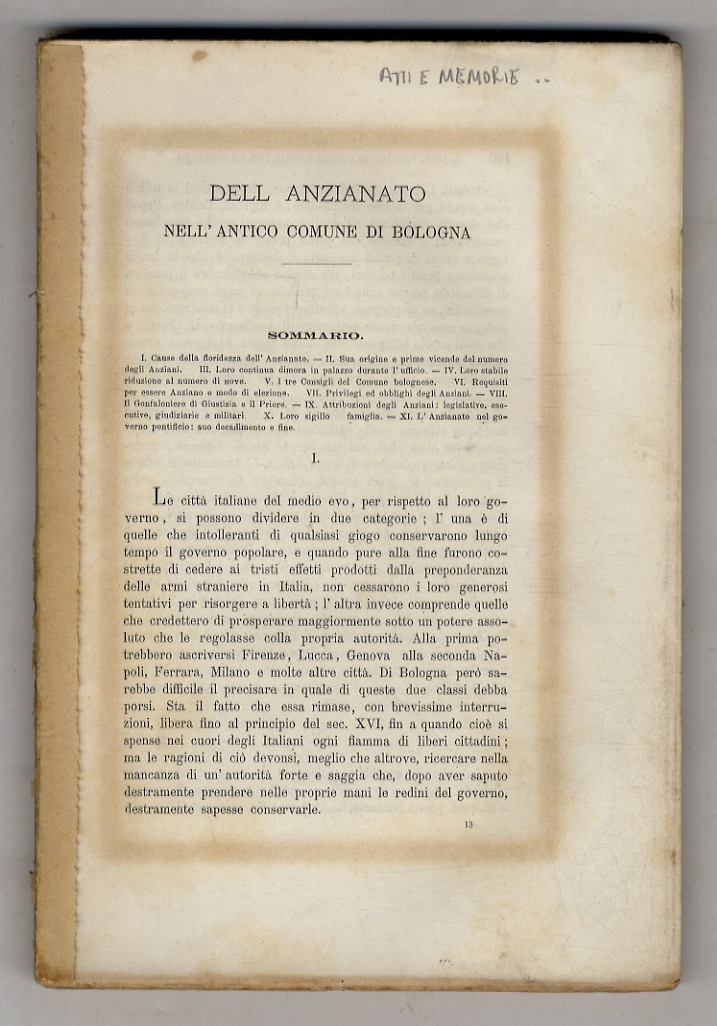 [Atti e memorie della R. Deputazione di storia patria per …