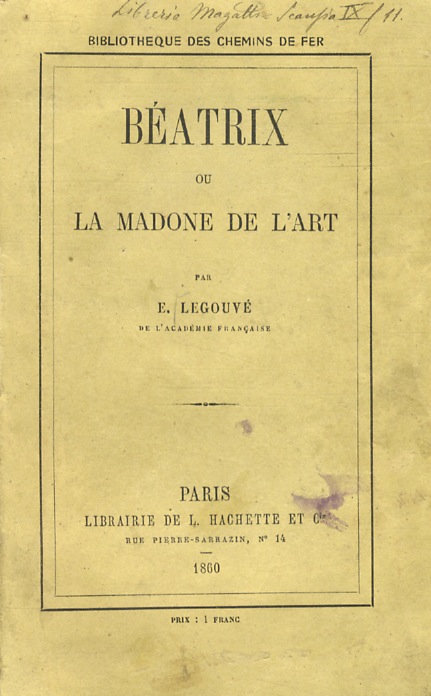 Béatrix ou la madone de l'art.