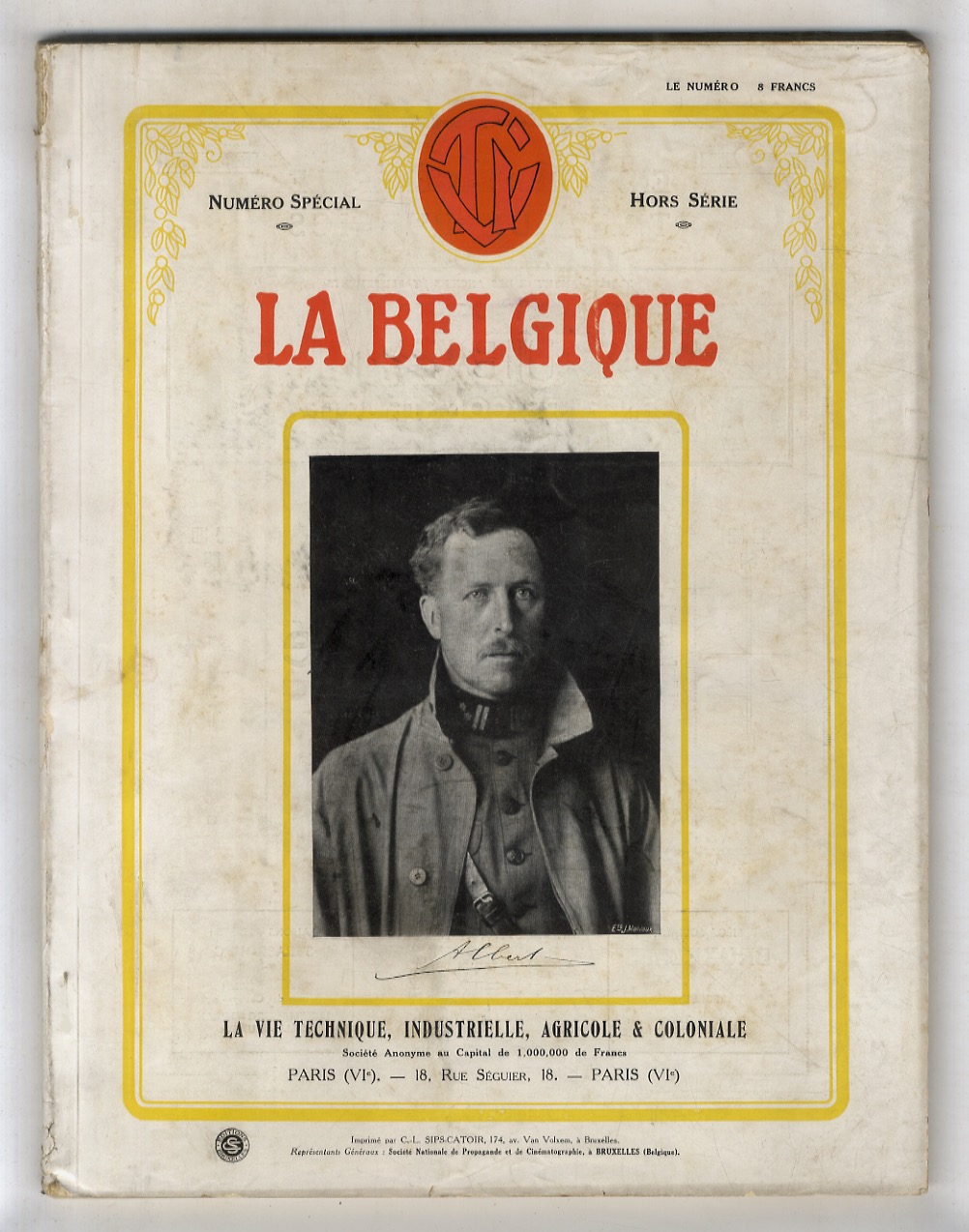 BELGIQUE (LA). (La vie technique et industrielle. Numéro special, hors …