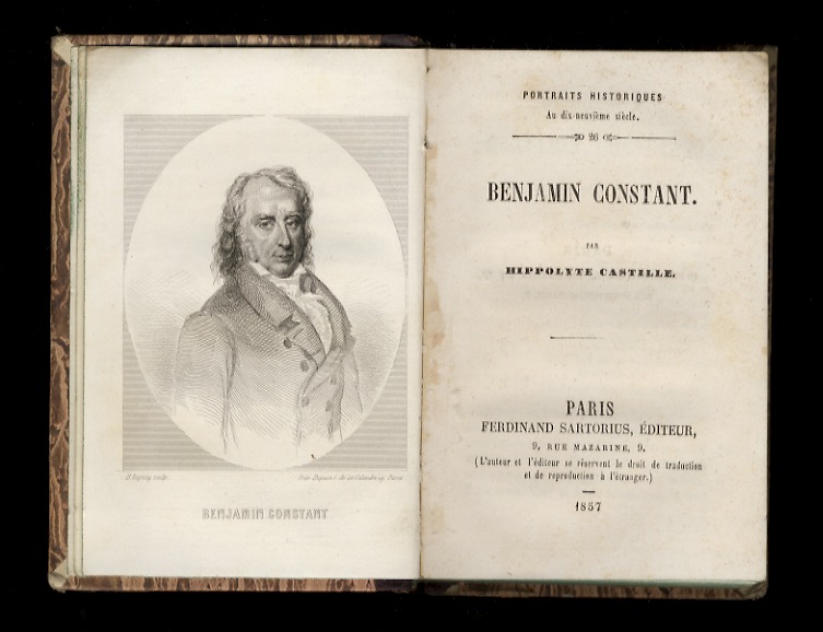 Benjamin Constant. [Unito dello stesso]: Le Prince Alexandre Ghika IX …