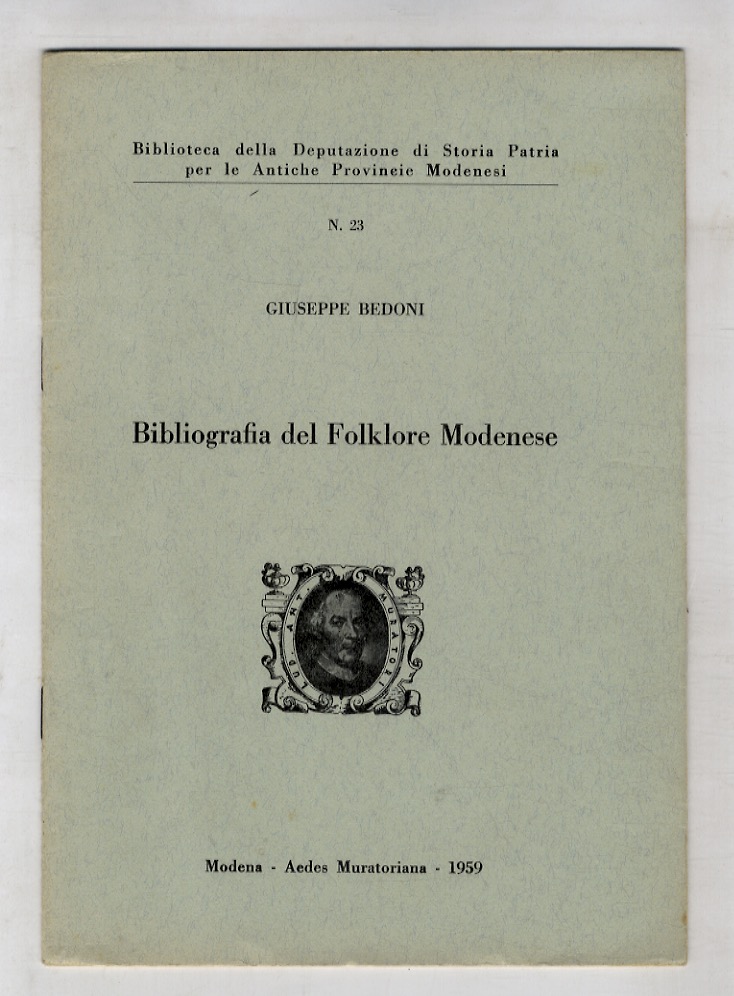 Bibliografia del folklore modenese.