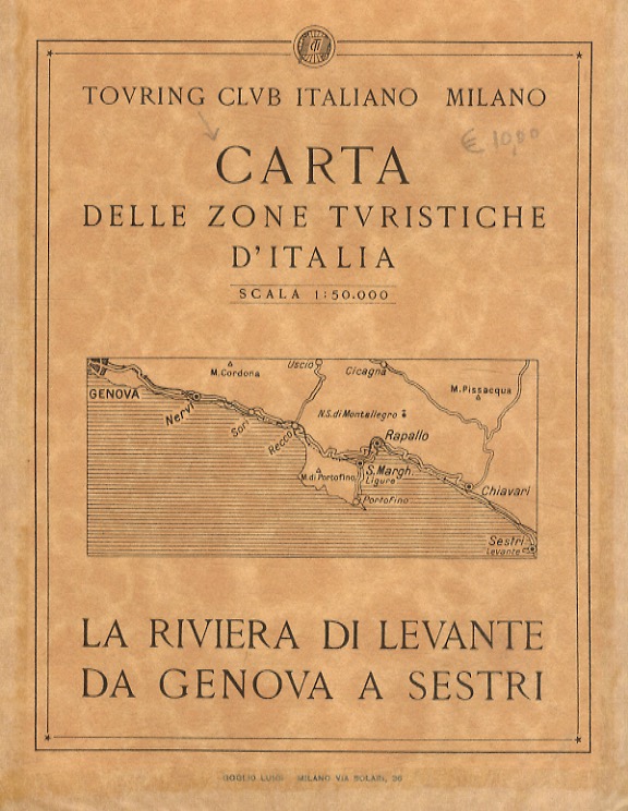 Carta delle zone turistiche d'Italia: la Riviera di Levante, da …