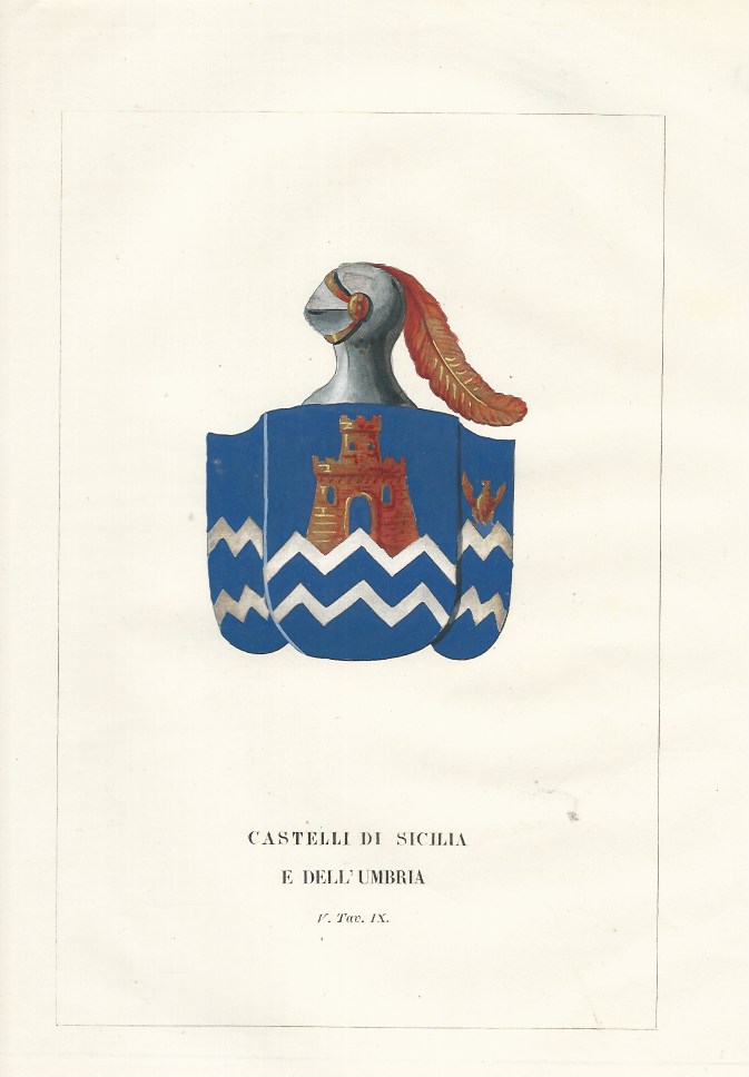 CASTELLI di Sicilia e dell'Umbria.