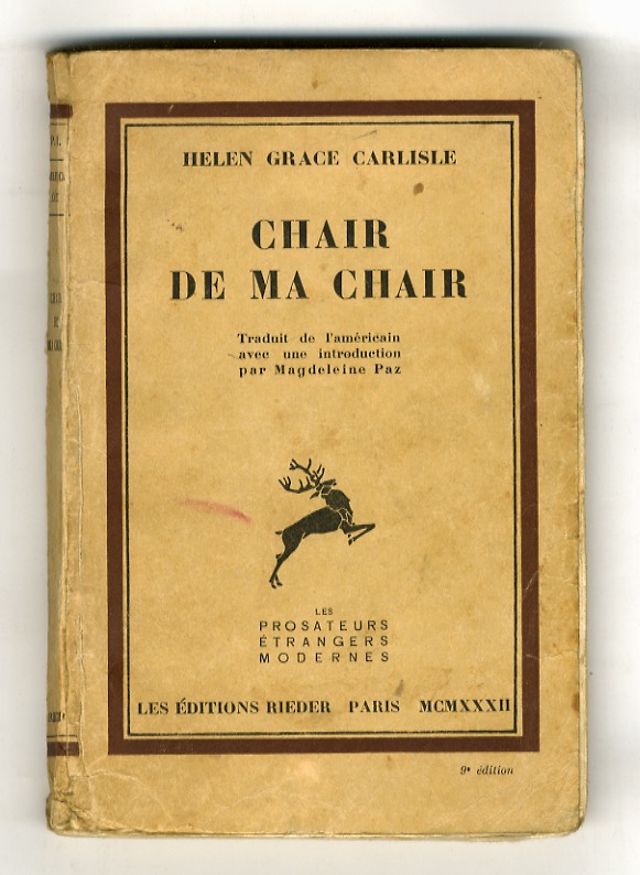 Chair de ma chair (Mother's cry). Traduit de l'américain avec …