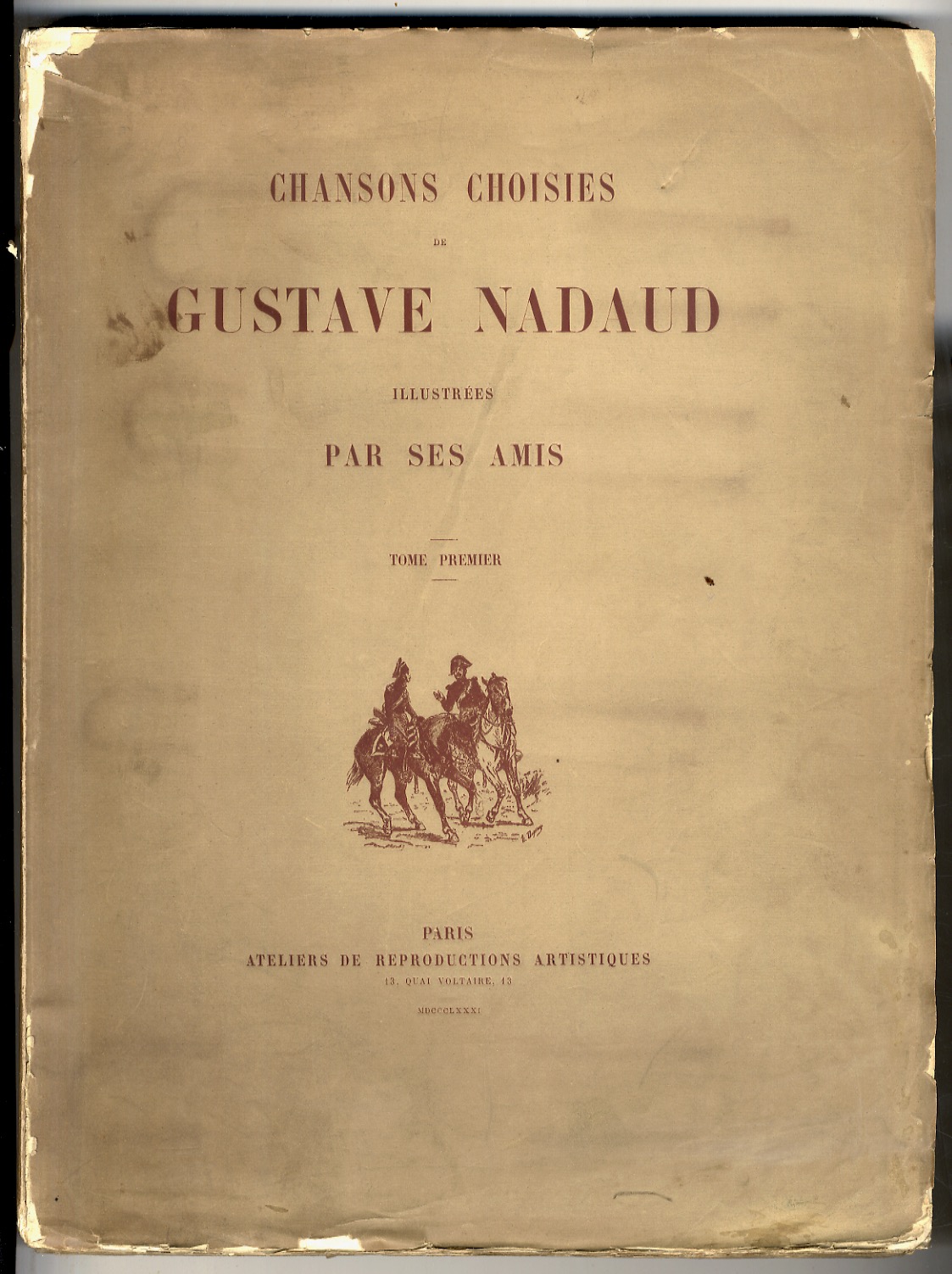 Chansons choisies (.) Illustrées par ses amis.