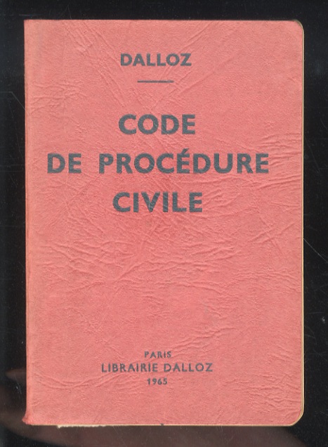 CODE de procedure civil. Annoté d'après la doctrine et la …