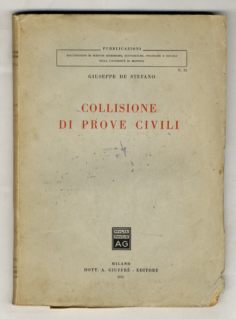 Collisione di prove civili.