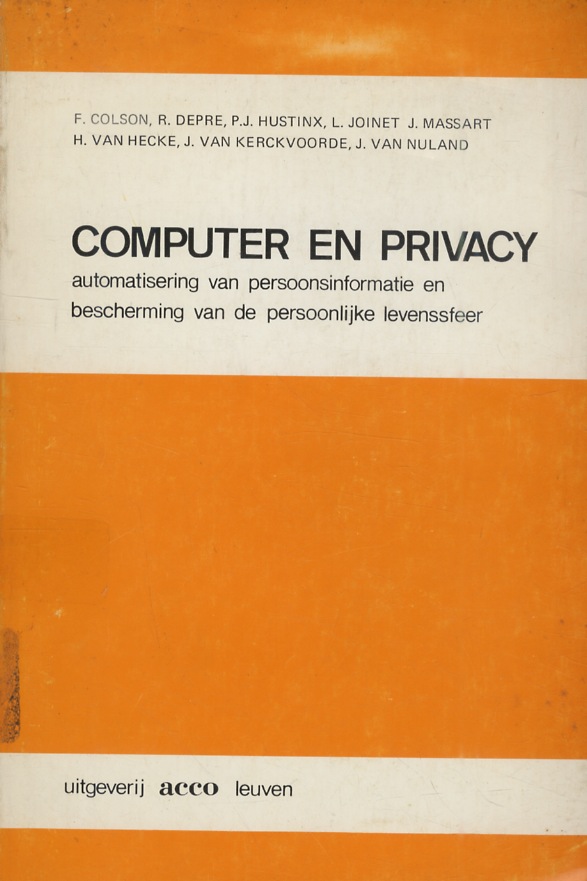 Computer en privacy.