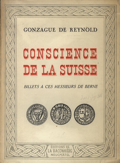 Conscience de la Suisse. Billets à ces Messieurs de Berne.