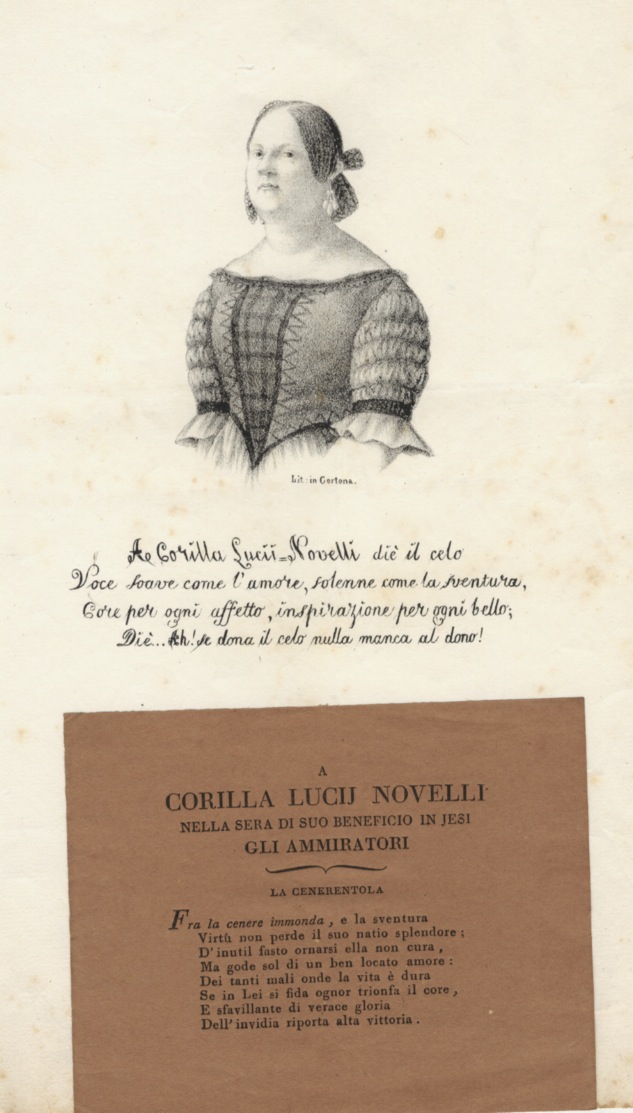 CORILLA LUCII O LUCIJ O LUCY, cantante: 7 fogli volanti …