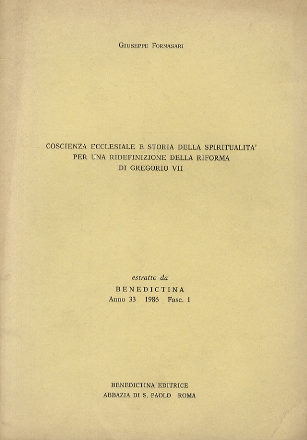 Coscienza ecclesiale e storia della spiritualità per una ridefinizione della …