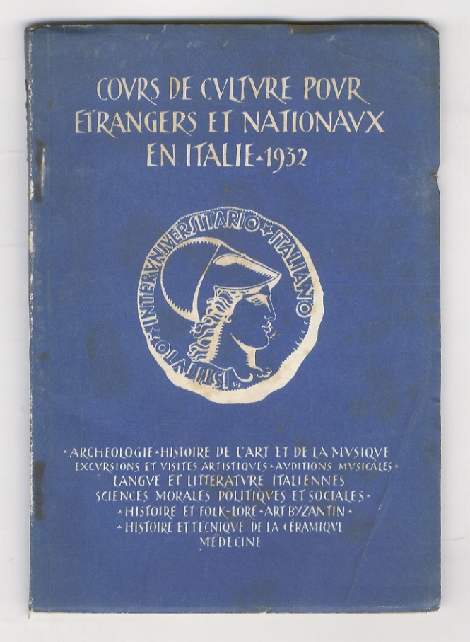 Cours de culture et des langue pour Etrangers en Italie …