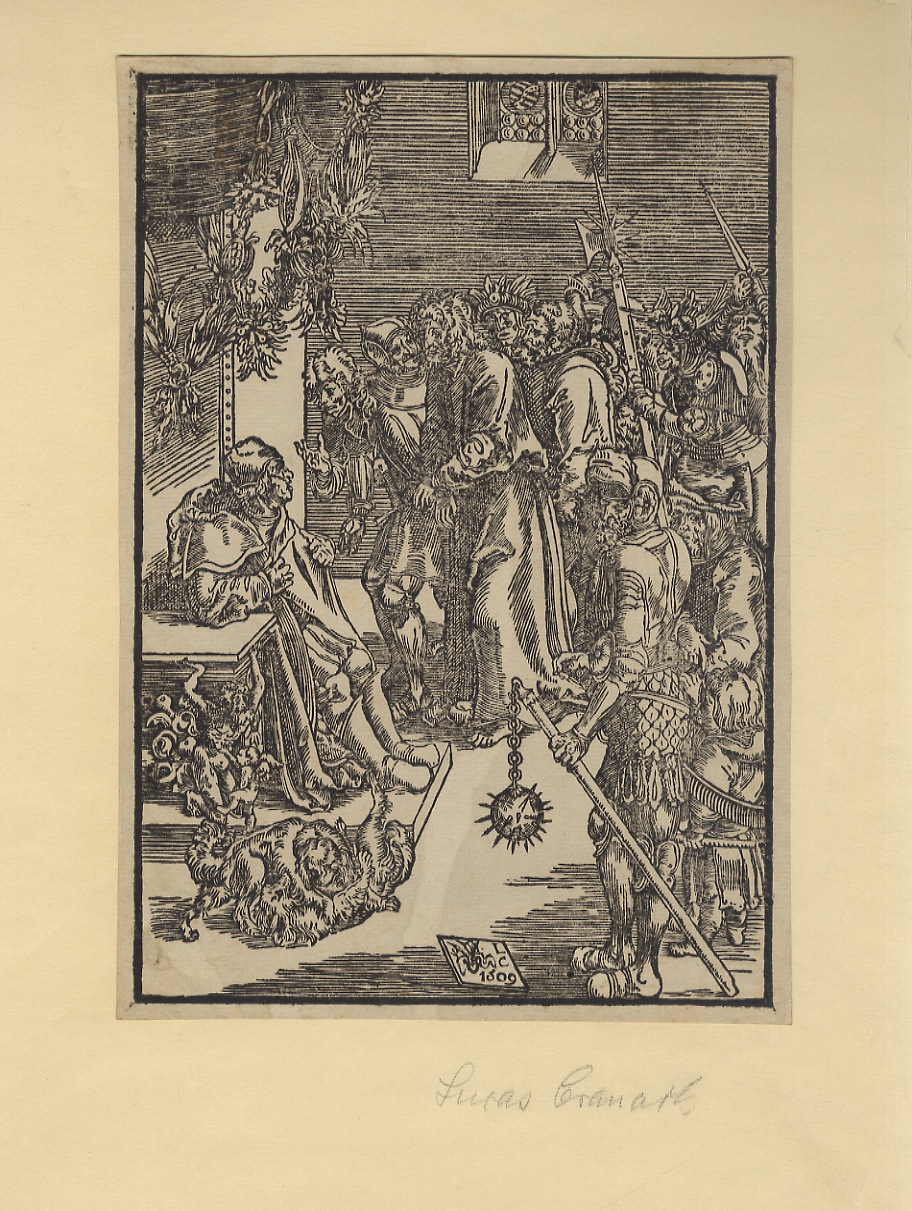 Cristo davanti ad Hannah. Da Lucas Cranach [Kronach, 1472 – …