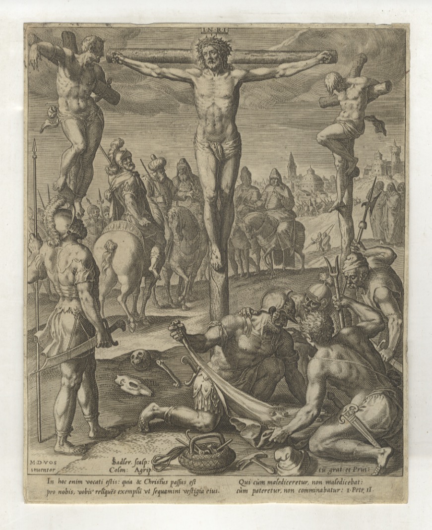 [Crocifissione di Cristo].