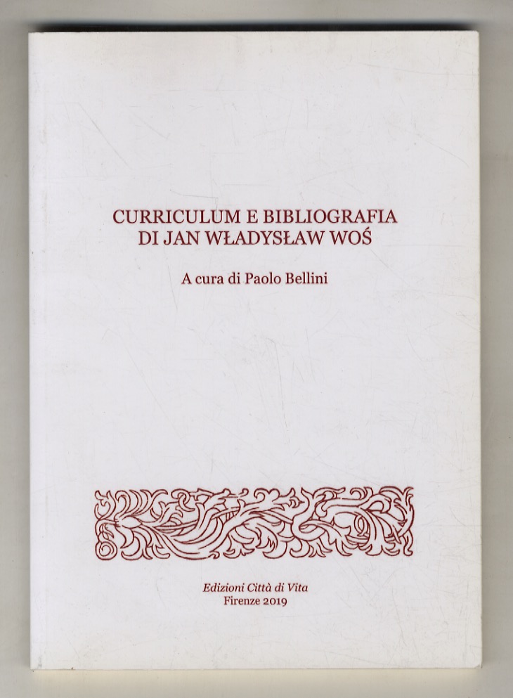 Curriculum e bibliografia di Jan Władysław Woś.
