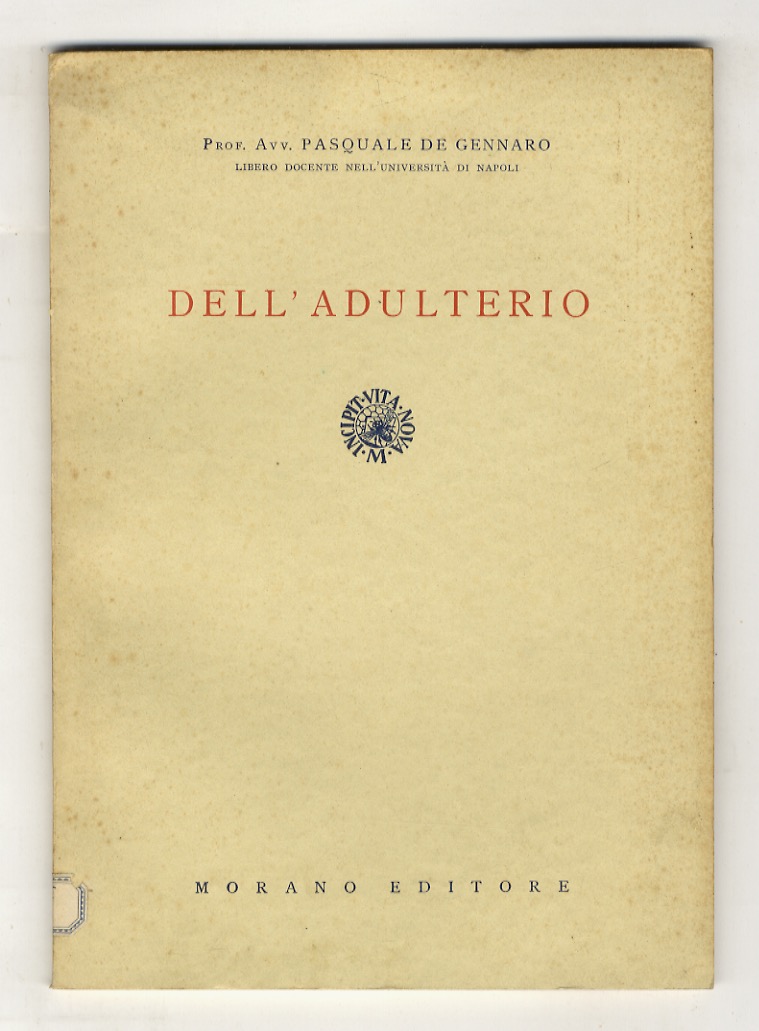 Dell'adulterio.