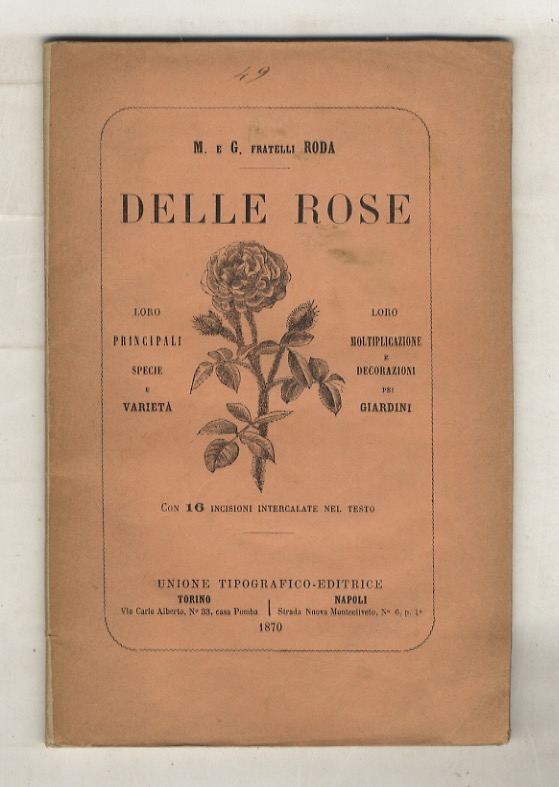 Delle Rose, loro principali specie e varietà, loro moltiplicazione e …