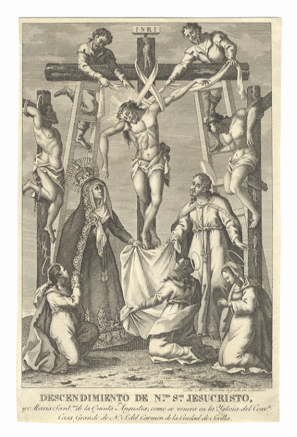 Descendimiento de N.tro S.gr Jesu Cristo. [.] como se venera …