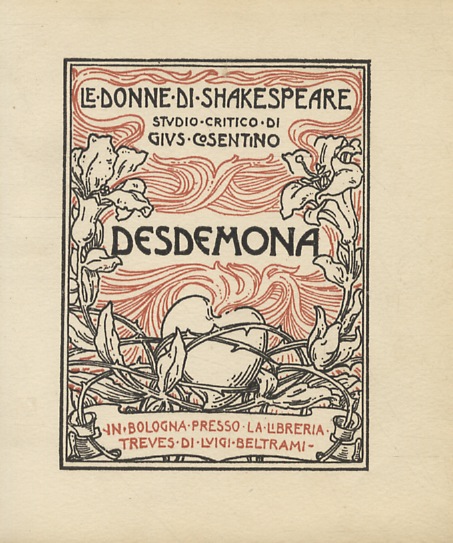 Desdemona. Studio di Giuseppe Cosentino. Disegni di Alfredo Baruffi.