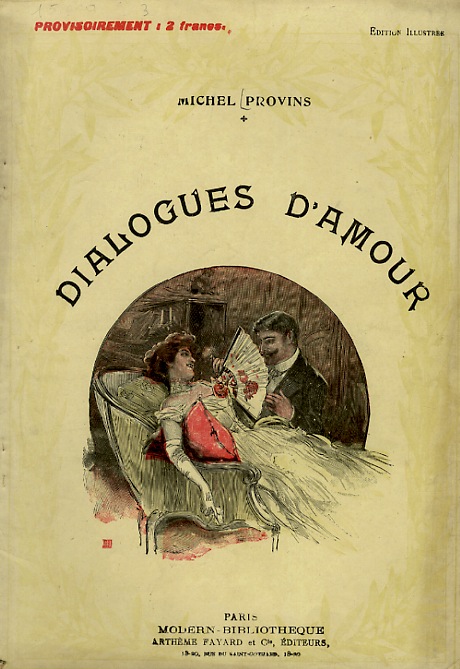 Dialogues d'amour. Illustrations d'après les aquarelles de Abeille, Besnou, Breton …