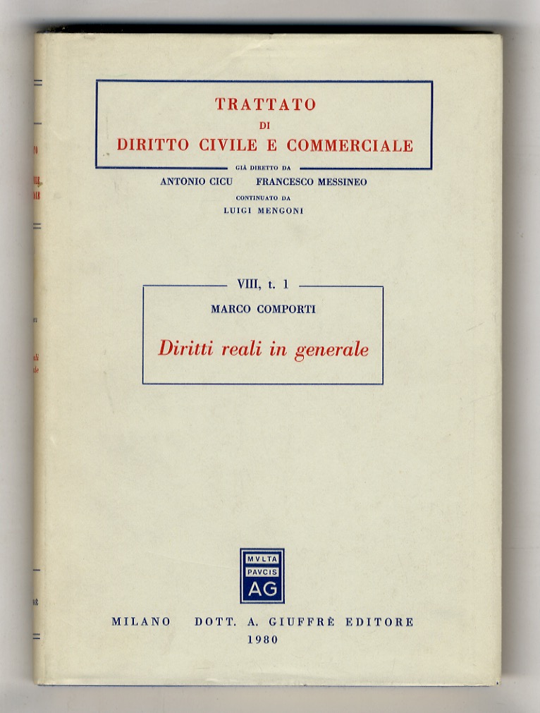Diritti reali in generale.
