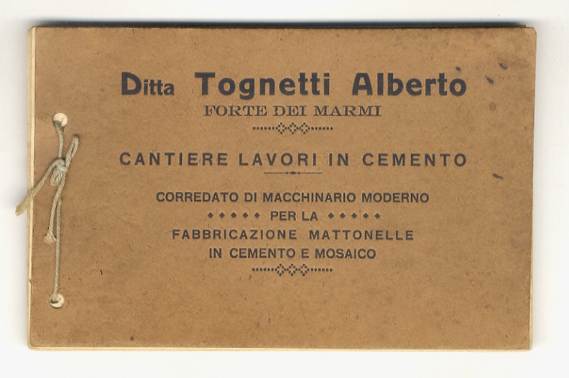 DITTA Tognetti Alberto. Forte dei Marmi. Cantiere lavori in cemento. …