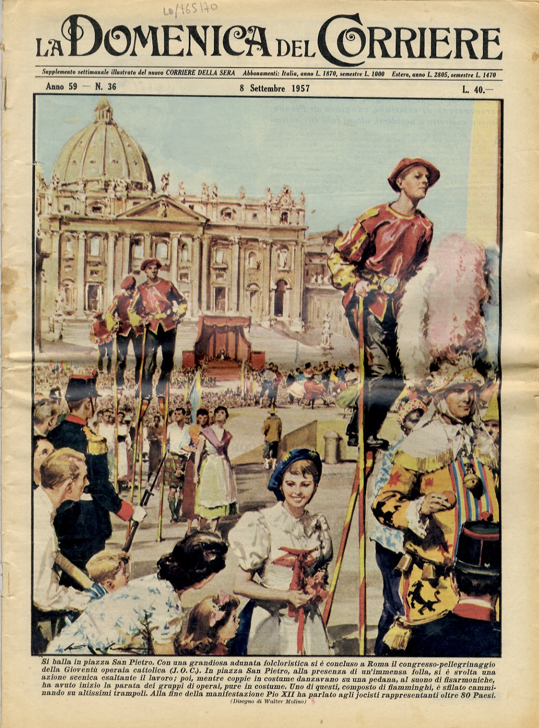 Domenica (La) del Corriere. Settimanale. Supplemento illustrato del "Corriere della …