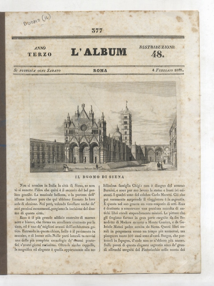 DUOMO (IL) di Siena.