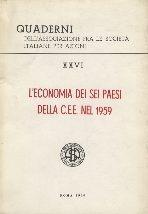 Economia (L') dei sei paesi della C.E.E. nel 1959.
