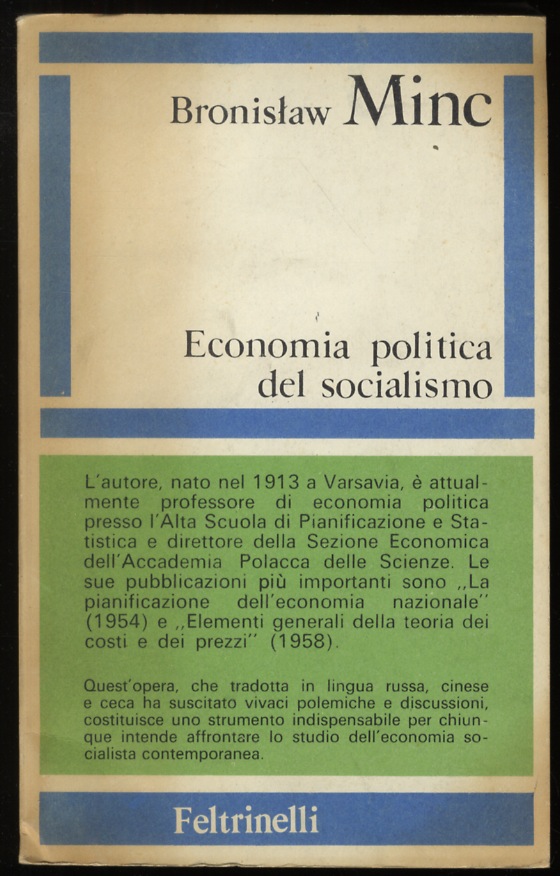 Economia politica del socialismo.