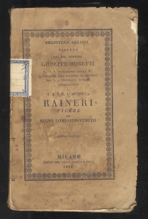 Elementi di agricoltura teorico-pratica [.]. Seconda edizione con aggiunte e …