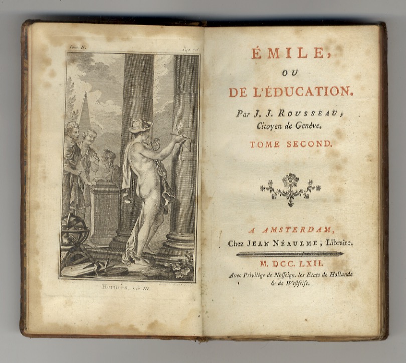 Émile, ou de l'éducation. Par J.J. Rousseau. Citoyen de Genève. …