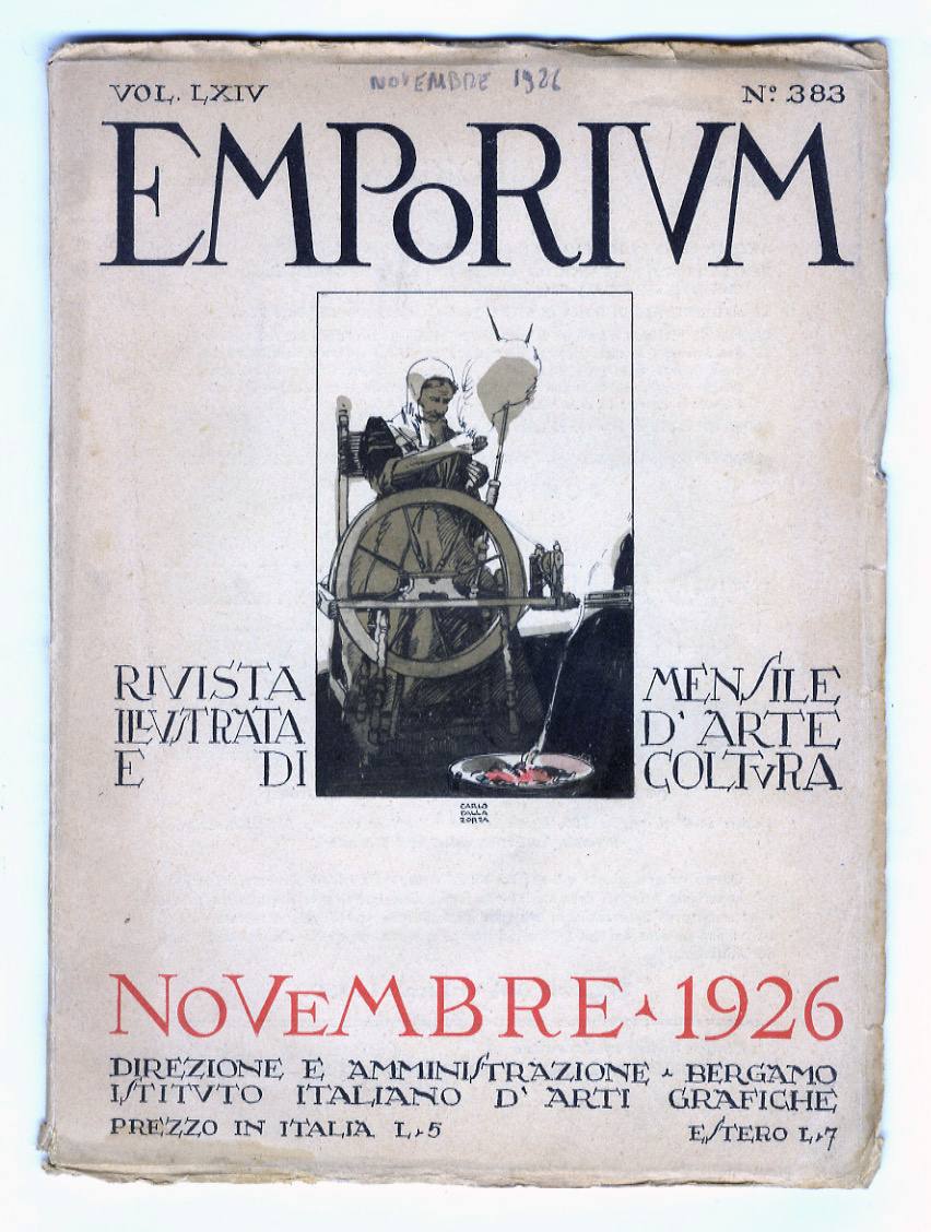 EMPORIUM. Rivista mensile illustrata d'arte, letteratura, scienze e varietà. Vol. …