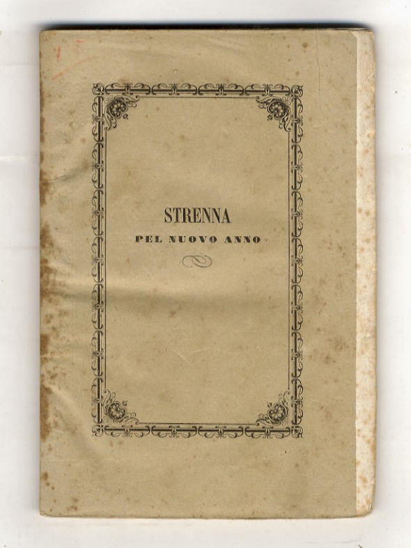 Esercitazioni filologiche. Num. 15. In: Strenna pel Nuovo Anno, 1859.